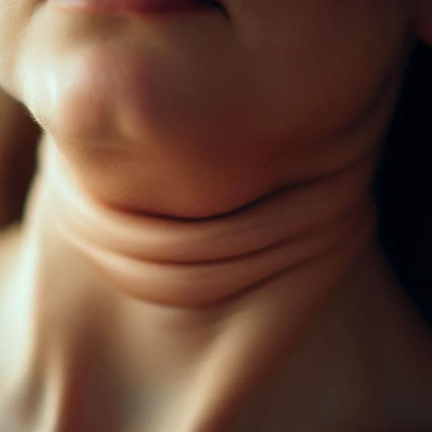 Umflătură la gât sub bărbie: Cauze