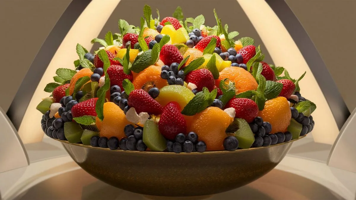 Salata de fructe sănătoasă